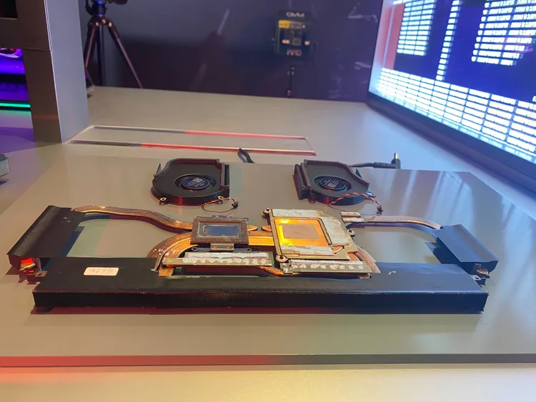 採用全新三風扇散熱技術。王雪玲攝