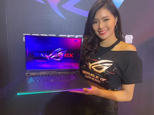 CES發表會︱ROG電競筆電螢幕更進化 環形散熱燈條超吸睛