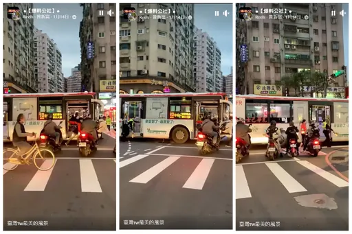 警民合力「人肉推公車」影片曝光　網友狂讚：台灣最美風景！