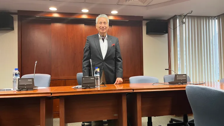 中華民國不動產開發公會全聯會榮譽理事長王光祥出面，質疑政府打炒房修法，將衝擊都更危老。讀者提供