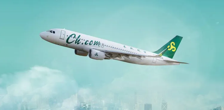 「春秋航空」15日起將恢復桃園─上海航線。翻攝春秋航空官方臉書