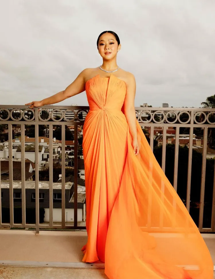 許瑋倫（Stephanie Hsu）的阿嬤仍住在台灣。翻攝許瑋倫IG