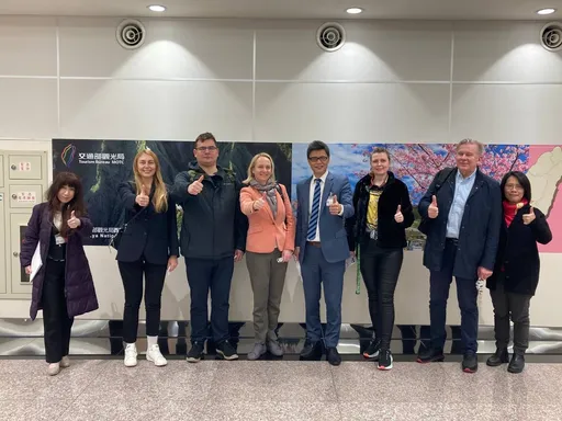 立陶宛國會團訪台晉見蔡英文 交流安全威脅議題