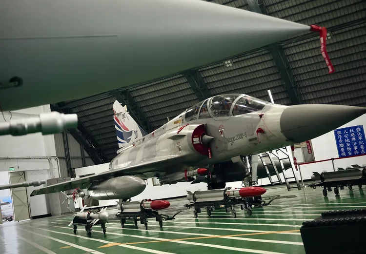 國防部一連兩日舉行「春節加強戰備參訪活動」。林林攝