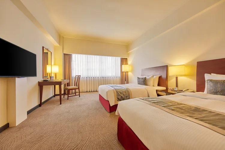 台北凱撒大飯店精緻客房一人只要1688元。業者提供