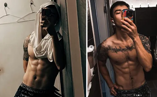 这是不花钱可以看的吗？！陈昊森半裸炫腹冰块肌+马甲线　直逼欧美男模安心亚赞「太帅了吧」