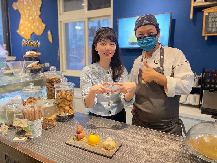 「港湖女神」高嘉瑜，推薦法國甜點再次甜擄人心。高嘉瑜辦公室提供