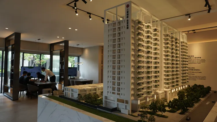 目前全台預售屋賣的都是自住或長期持有資產客。葉家銘攝