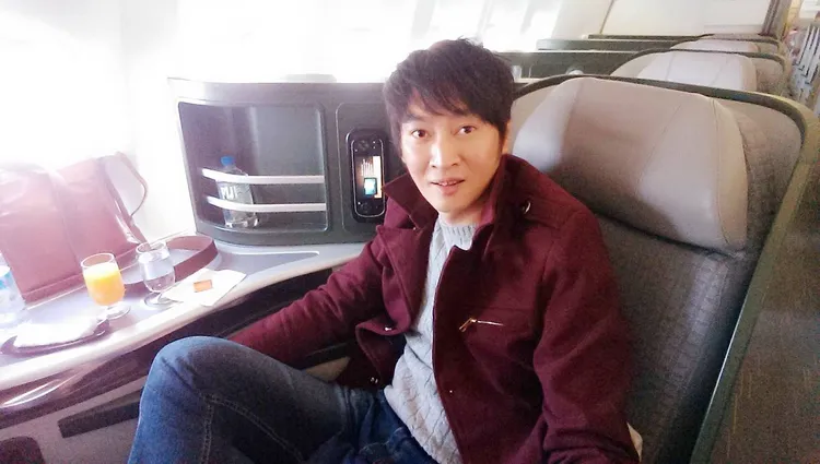 疫情爆發前，小古經常搭機海赴海外征戰。小古提供