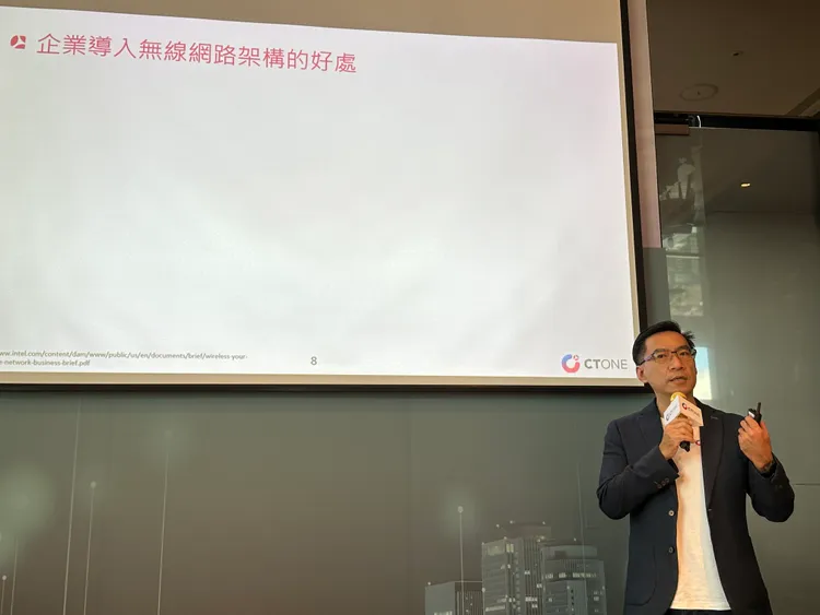 CTOne執行長黃傑笙。蕭文康攝