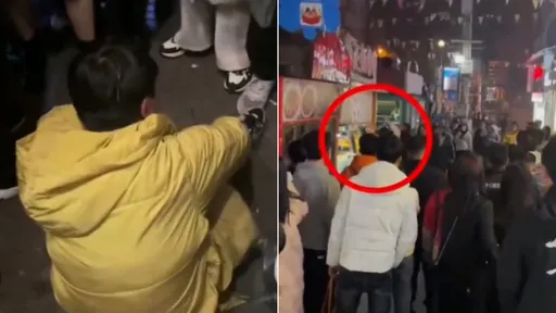 夜市色男「袭臀12岁女童」摸不停　被暴揍还怨：以为她是高中生