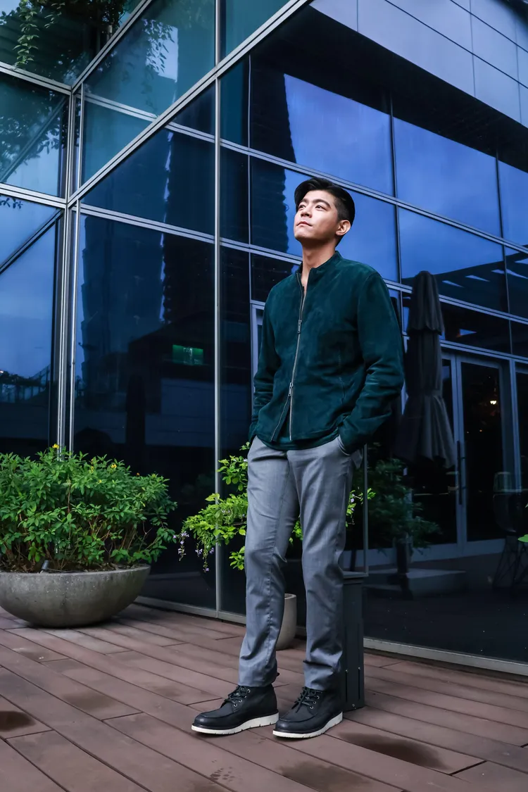 王柏傑說了無數次很想演瘋子。趙世平攝