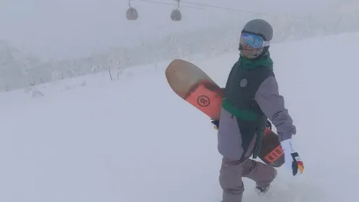 蘇慧倫北海道驚遇白矇天 玩命滑雪「心臟強度飆到最大值」