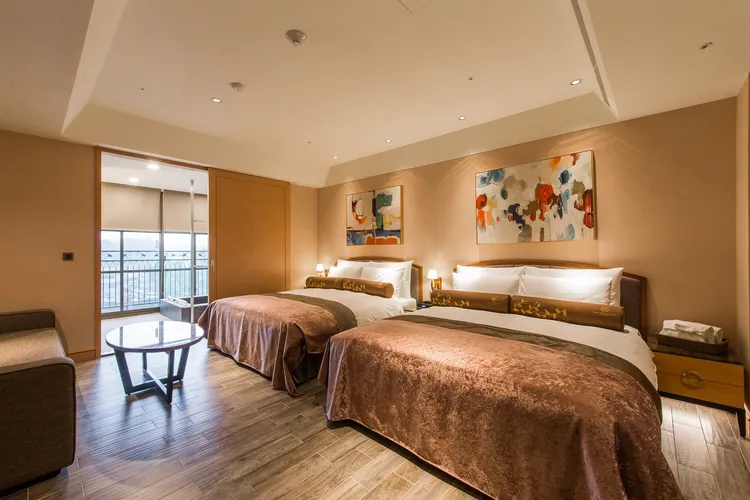 瑞穗天合國際觀光酒店城堡溫馨家庭房。天成集團提供