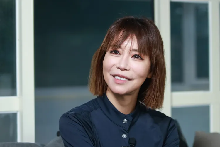 斯容暢談練馬術點滴。趙世平攝