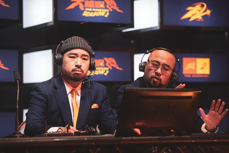 阿達（左）與美麗本人。三立提供