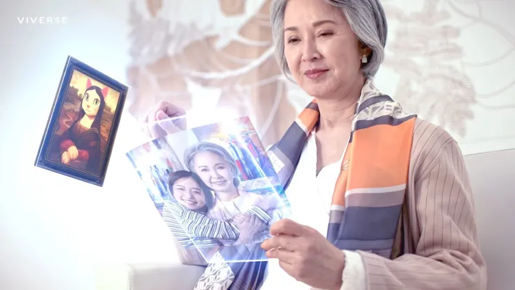 李璇去年應宏達電邀請拍攝全球元宇宙概念片。亞凰國際娛樂提供