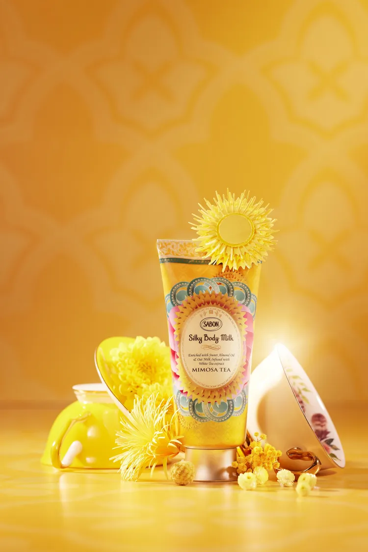 茗金合歡絲綢身體乳液，200ml／1380元。品牌提供