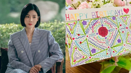 李寶英《代理公司》遭設局捏爆酒杯 7歲愛女手繪卡片祝壽1句話秒融化