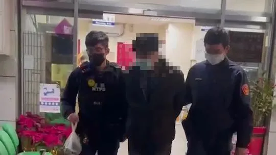 警方將張男移送法辦。中和警分局提供