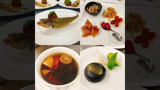 蔡英文年夜飯長這樣　網問：黑色那顆是什麼