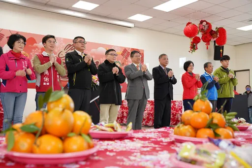 新竹縣府會新春團拜 楊文科:盼團隊效率提升且簡政便民