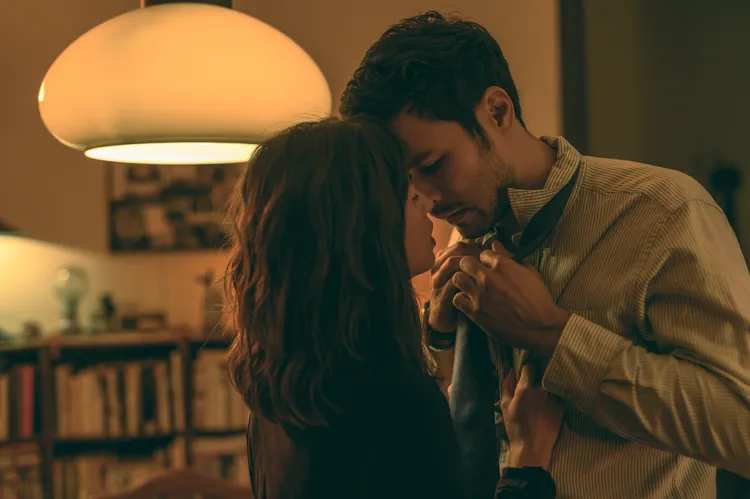 林予晞劇中和舊愛鳳小岳重逢，甚至出軌上演激情戲。Disney+提供