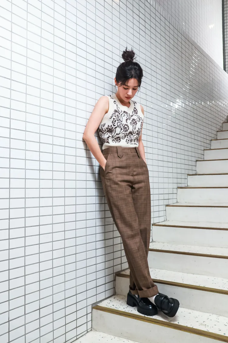 她曾發生重大車禍。趙世平攝