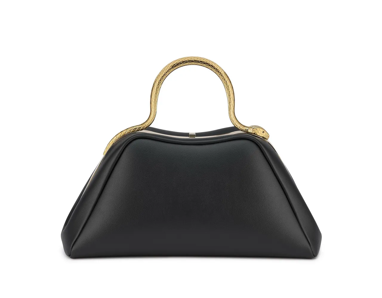 Serpenti Top Handle小牛皮手提包，約12萬3200元。品牌提供