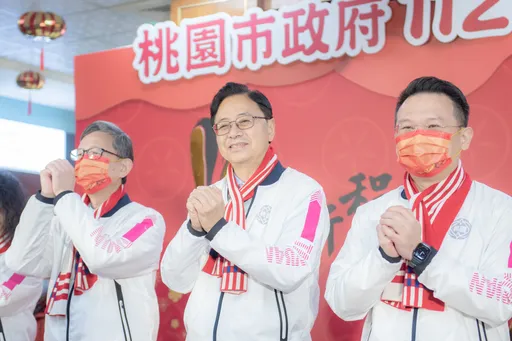 新春團拜期勉團隊市政團隊「兔躍新程」 張善政:要讓市民更有感