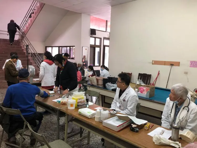 太平老人會舉辦健檢。翻攝太平老人會臉書