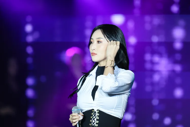 華莎擔心太久沒來台，粉絲會忘了MAMAMOO。鄭孟晃攝