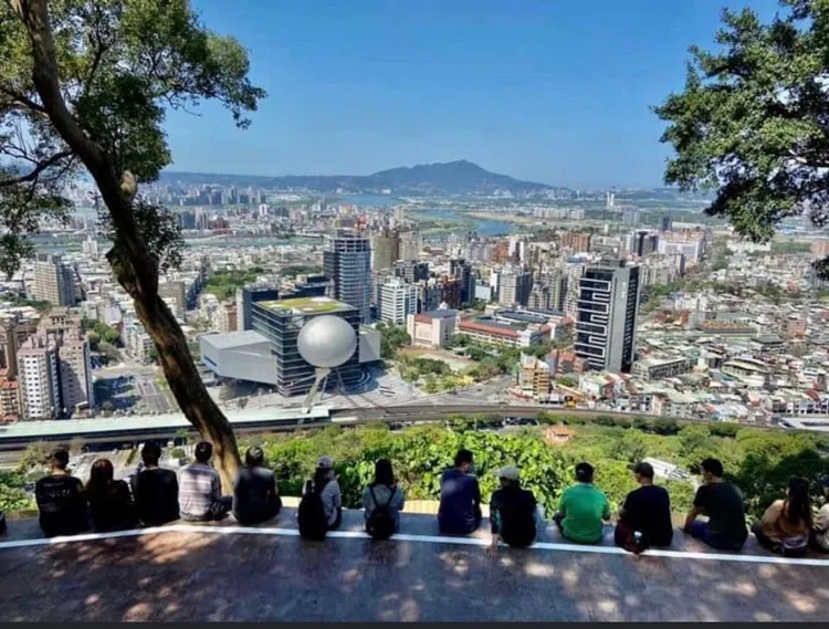 位於第五段的微風平台。北市工務局提供