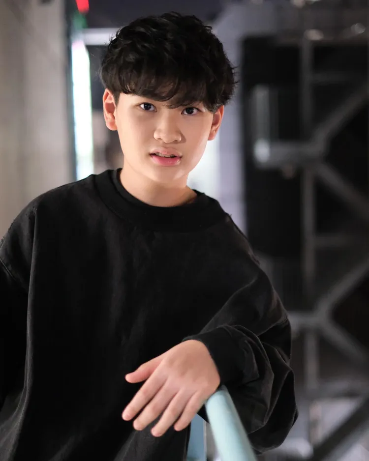市村優汰今年14歲，以唱歌跳舞為主要的才藝。翻攝horipro_official_actor