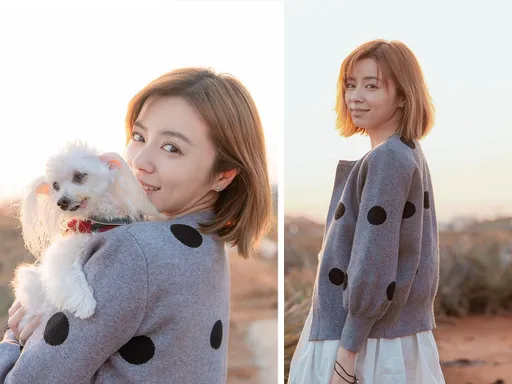 王瞳曬愛犬照嘆「哈嚕也想爸比」　思艾成悲吐「第一個沒有你的過年」