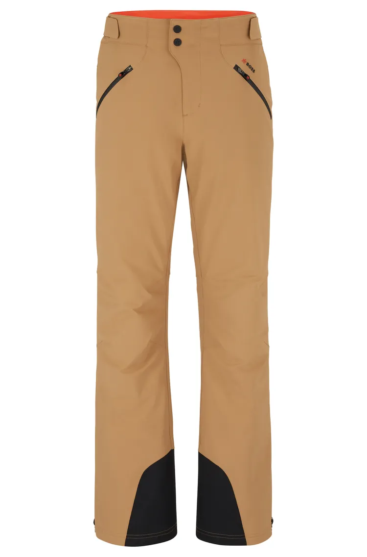 男款駝色滑雪褲，3萬900元。品牌提供