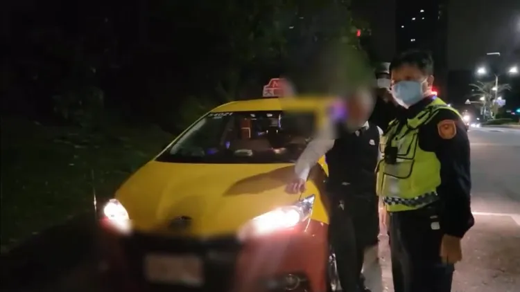 警方到場處理。資淺媒體人／阿媒提供