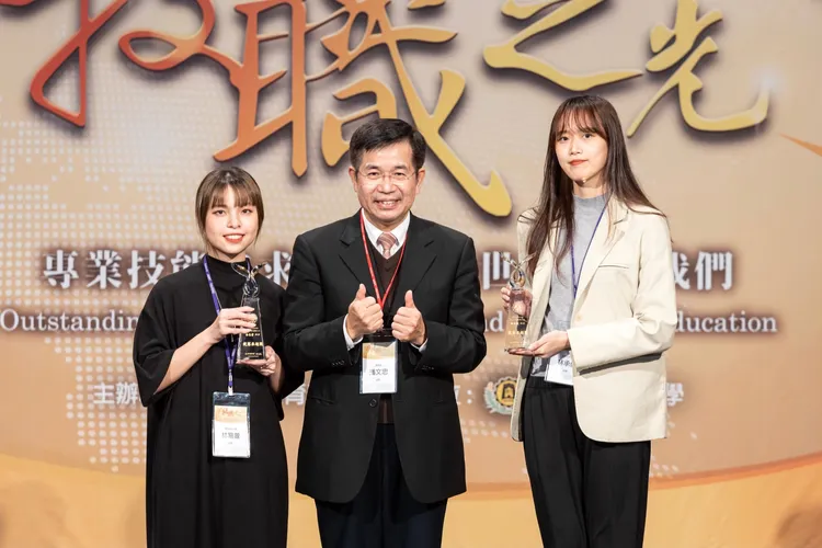 「清水美學」獲紅點設計大獎、教育部技職之光競賽卓越獎。學生提供