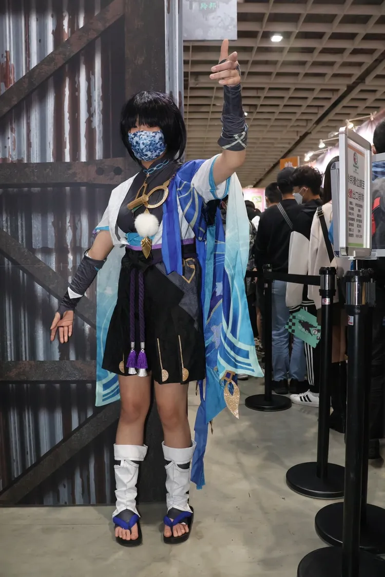 劉小姐扮演《原神》的流浪者。彭欣偉攝