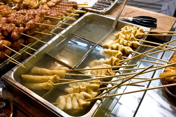 熱騰騰的街邊小吃。韓國觀光公社提供