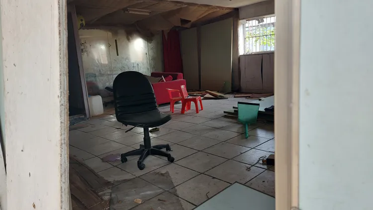 「拉瓦克部落」社區一景。凃建豐攝