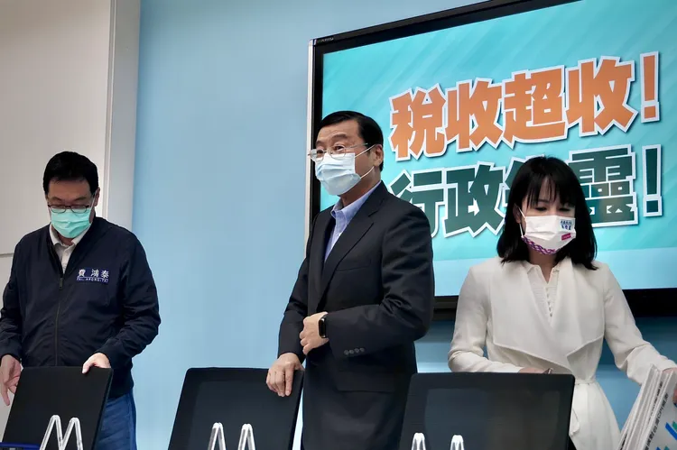 國民黨今召開記者會，聲援高嘉瑜。林林攝