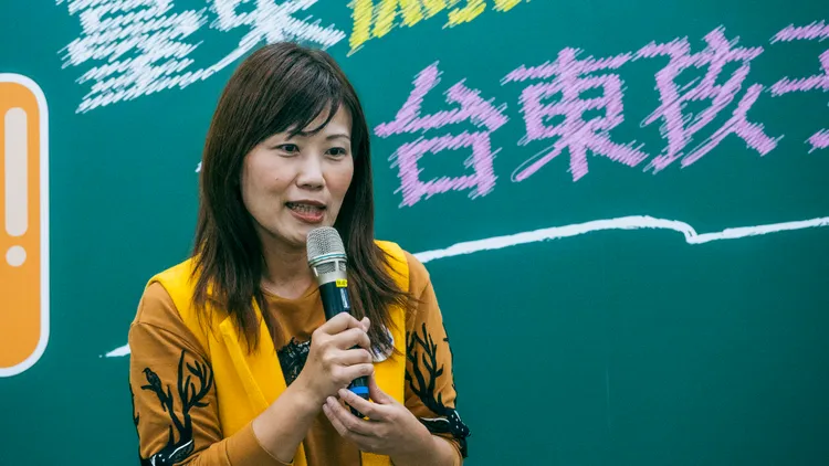 家樂福文教基金會執行長蘇小真。古和純攝