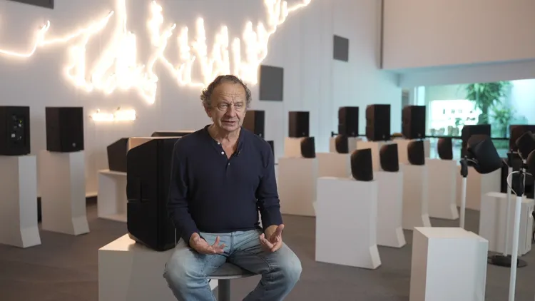 法國音場設計與聲學創作人阿蘭．馮榭（ALAIN FRANÇAIS）。文化局提供