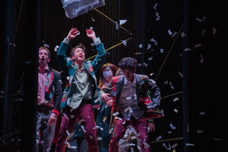 「AcQUA源少年」演出前其實心情很緊張。寬宏藝術