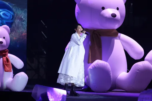 台北跨年|劉若英帶小熊演唱萌翻  玖壹壹呆萌說錯話向Lulu道歉