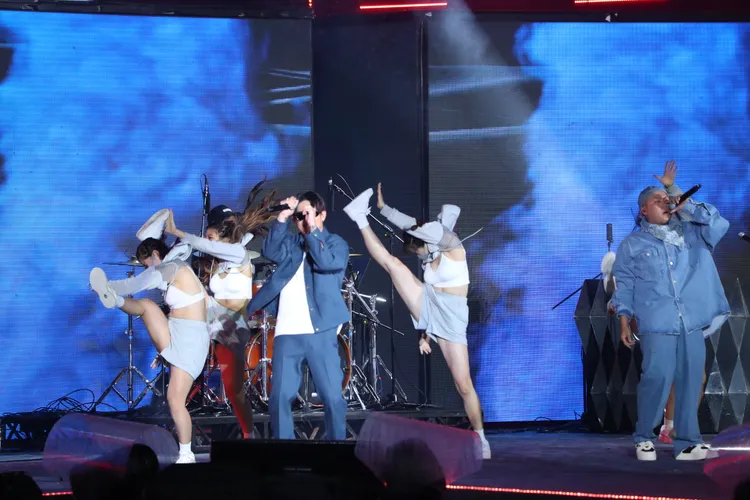 玖壹壹壓軸演出。攝影中心攝