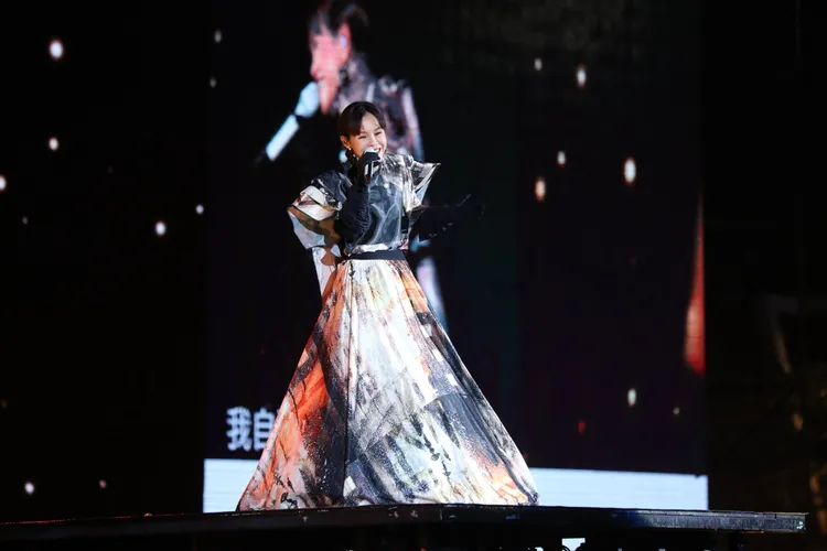 彭佳慧氣勢十足。攝影中心攝