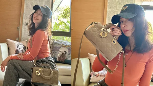 女神徐若瑄不要太誠實 挺翹臀曬新包自爆這裡髒髒的