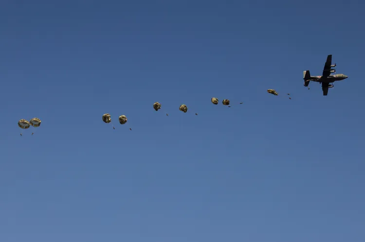 第一空降團是日本唯一空降部隊。路透社